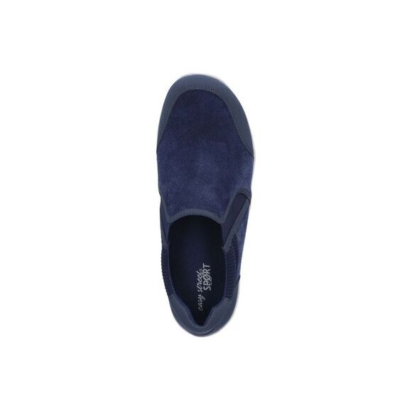 NWT EASY STREET SPORT Womens Navy Removeable Footbed. Infinity Walking Shoes 9.5 - Picture 2 of 4